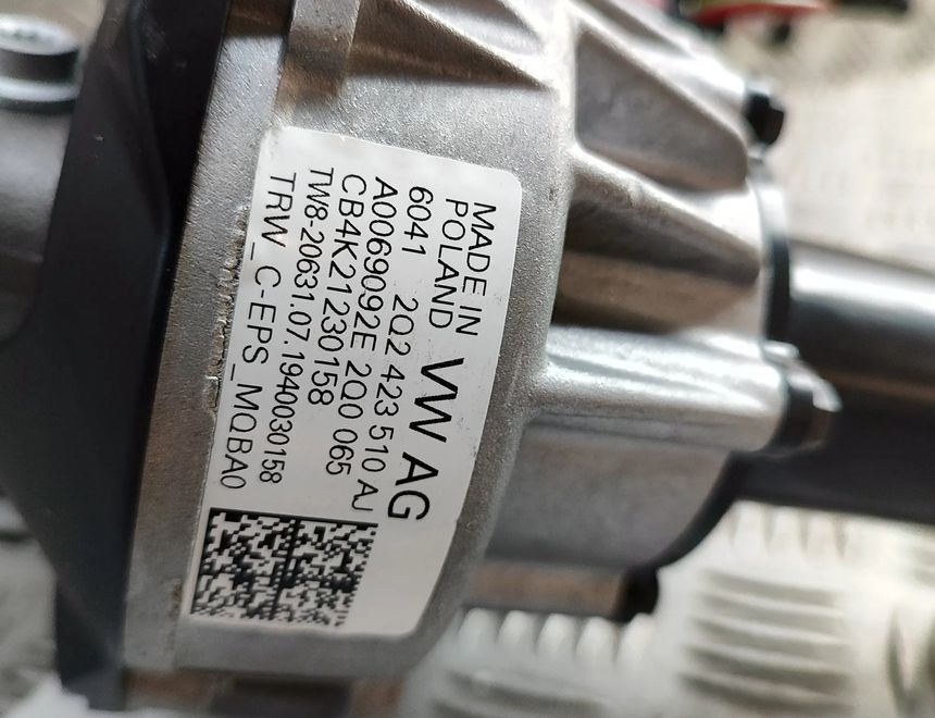 VOLKSWAGEN Polo 6 generation (2017-2024) Rattstångsmekanism 2Q2909144M,2Q2423510AJ 31953885