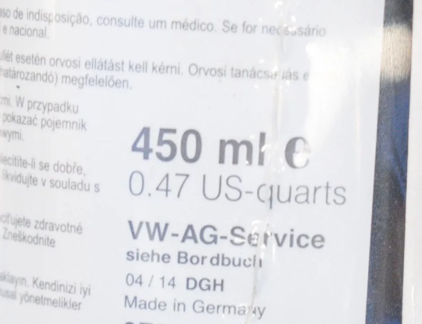 SKODA Yeti 1 generation (2009-2018) Däckreparationslim 8E0012619A 4154002