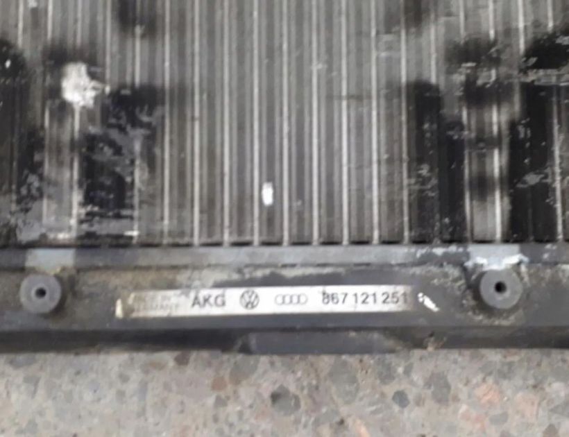 VOLKSWAGEN Polo 2 generation (1981-1994) Air Con radiator 30176903