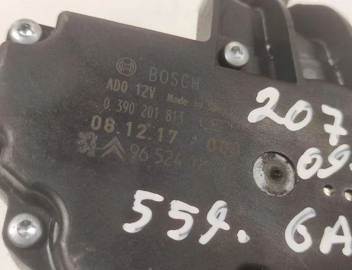 PEUGEOT 207 1 generation (2006-2009) Baklucka Fönstertorkare Motor 0390201813,9652418780 27041361