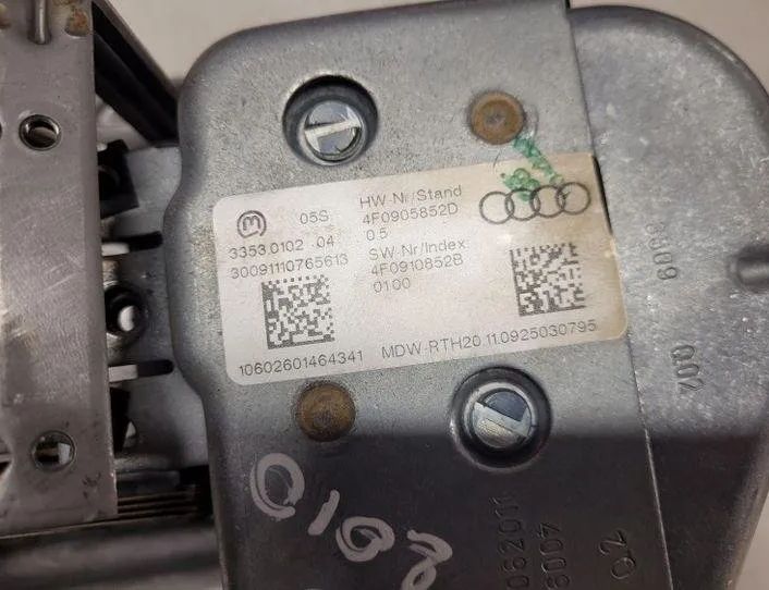 AUDI A6 C6/4F (2004-2011) Rattstångsmekanism 4F09058582,4F0419512P 27077601