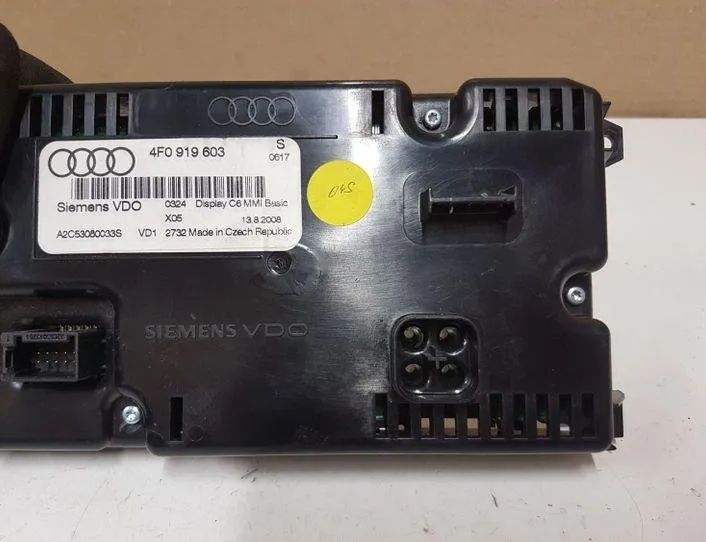 AUDI A6 C6/4F (2004-2011) Navigationsdisplay 4F0919603,A2C53080033S 27094232