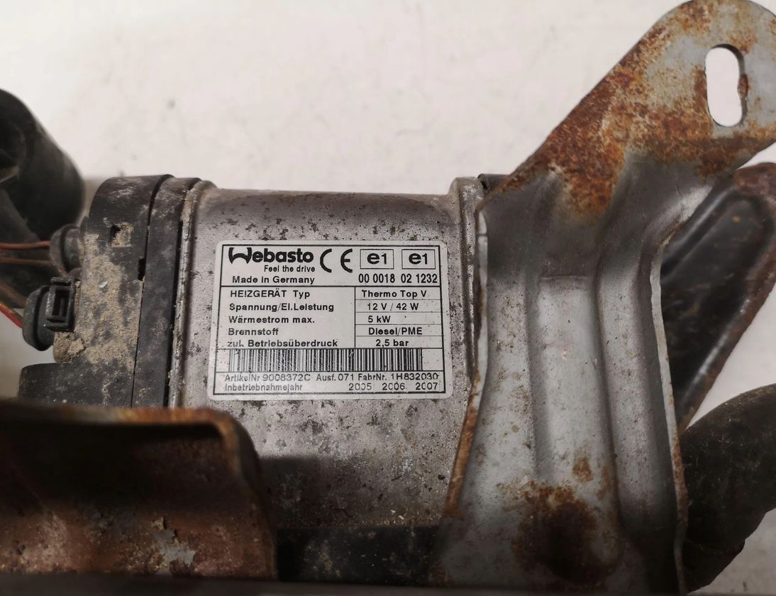 VOLKSWAGEN Passat B6 (2005-2010) Autonom värmare 3C0815065B 28652866