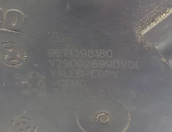 FORD S-Max 1 generation (2006-2015) EGR-ventil 9671398180 31550742