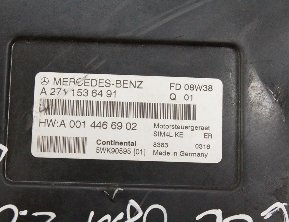 MERCEDES-BENZ CLC-Class CL203 (2008-2011) Motorstyrenhet ECU A2710107046,A2711536491 13541111