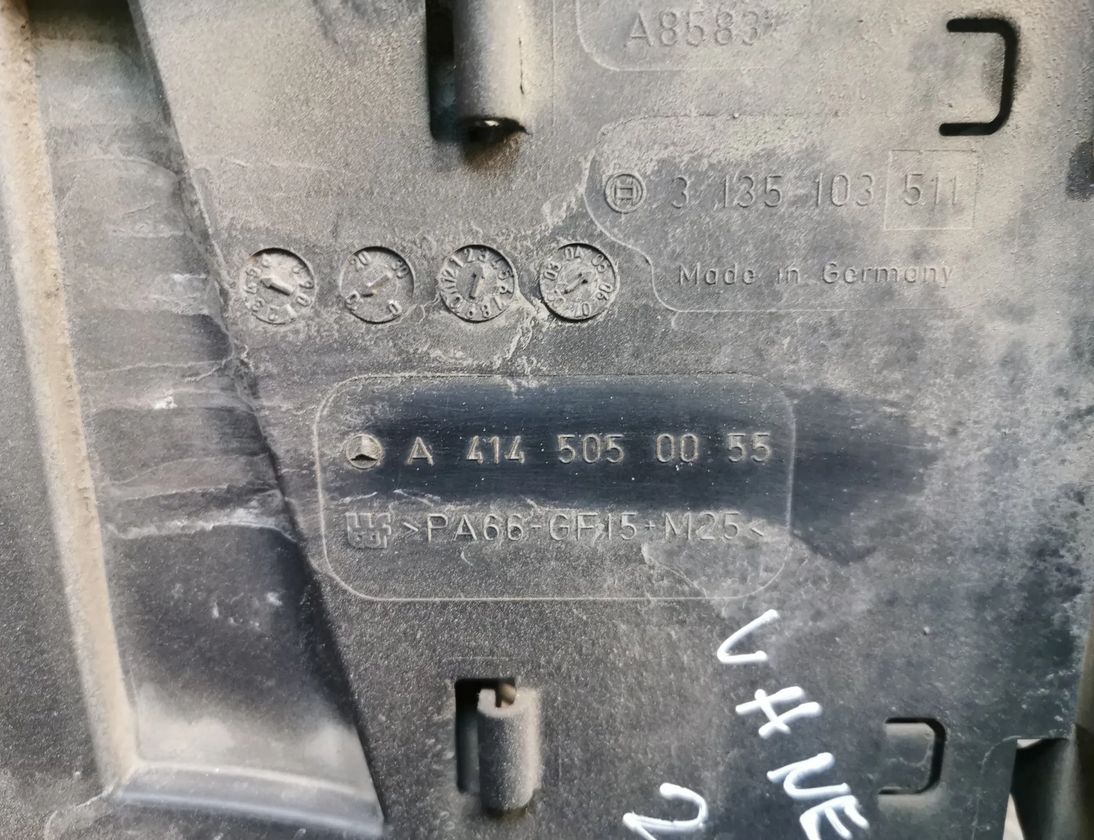 MERCEDES-BENZ Vaneo W414 (2001-2005) Luftkonditioneringsfläkt 4145050055 11229248