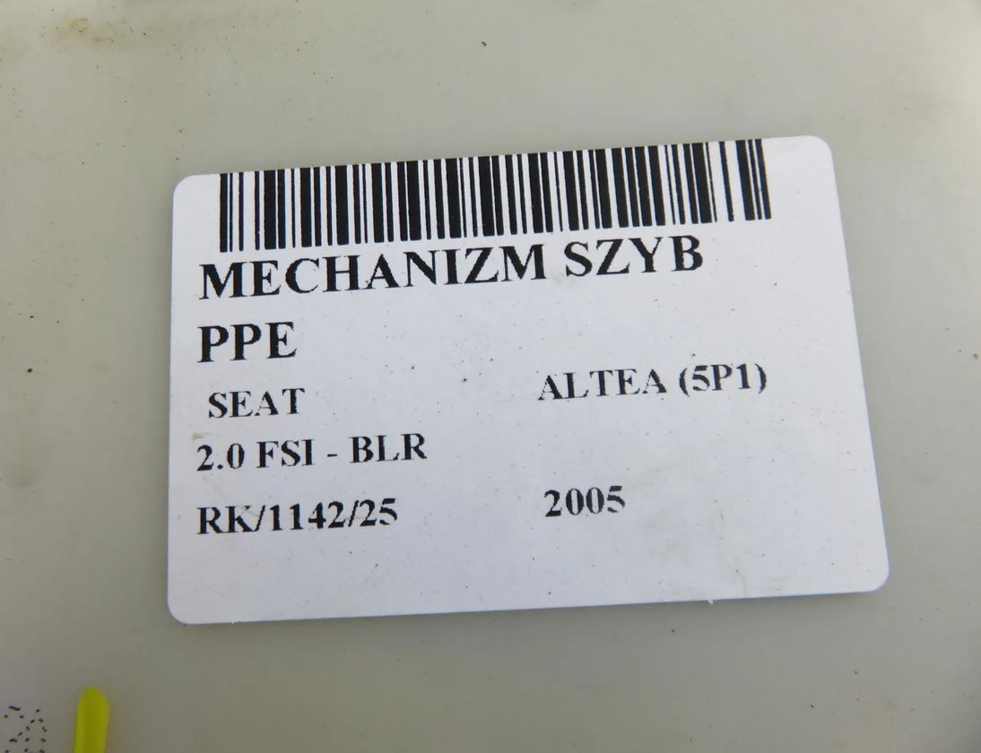 SEAT Altea 1 generation (2004-2013) Främre höger dörrfönsterhiss 1K0959792D,5P0837402A,F005S00151 32083587