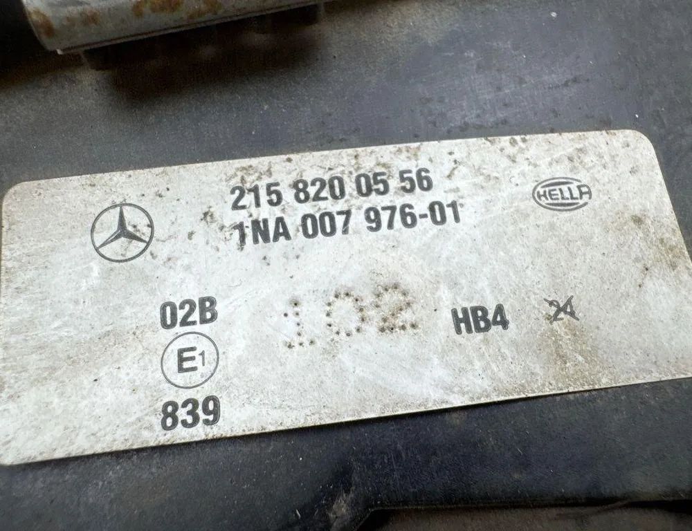 MERCEDES-BENZ C-Class W203/S203/CL203 (2000-2008) Främre vänster dimljus 2158200556,A2158200556 31379053