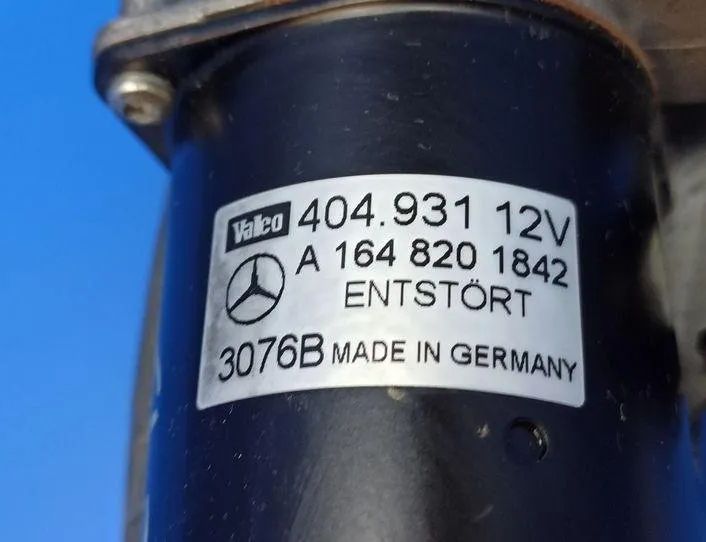 MERCEDES-BENZ M-Class W164 (2005-2011) Vindrutetorkare fram A1648201842,3076B,404931 21197874