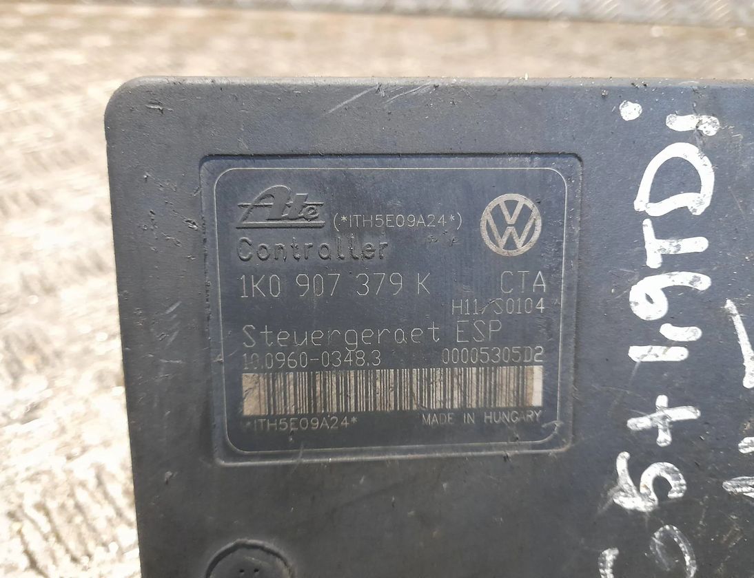 VOLKSWAGEN Golf Plus 1 generation (2004-2009) ABS pump 10096003483,1K0907379K 29478714