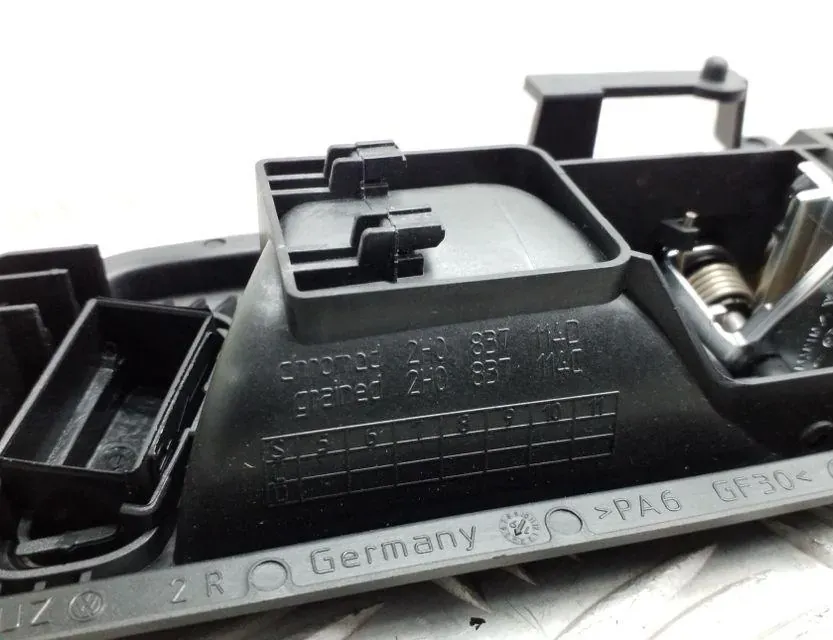 VOLKSWAGEN Amarok 1 generation (2010-2022) Höger bakre inre öppningshandtag 2H0837114D,2H0959528 34711058