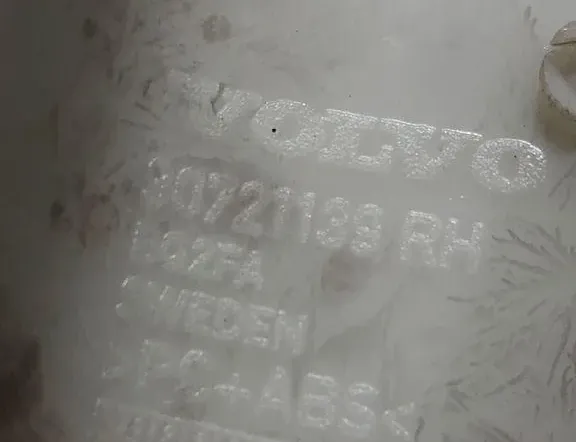 VOLVO XC60 1 generation (2008-2017) Vänster En pelare Trim 30721139 33312806