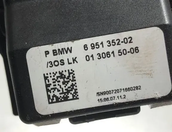 BMW 7 Series E65/E66 (2001-2008) Farthållarspaksratt 6951352 33314035