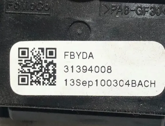 VOLVO XC60 1 generation (2008-2017) Torkarkontroll 31394008 33321423
