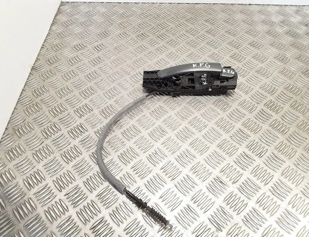 VOLKSWAGEN Polo 5 generation (2009-2017) Bakre vänstra dörrens yttre handtag 5N0837205M 33235199