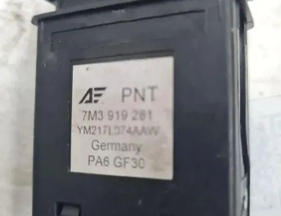 VOLKSWAGEN Sharan 1 generation (1995-2010) Parkeringshjälpsomkopplare 7M3919281 33282074