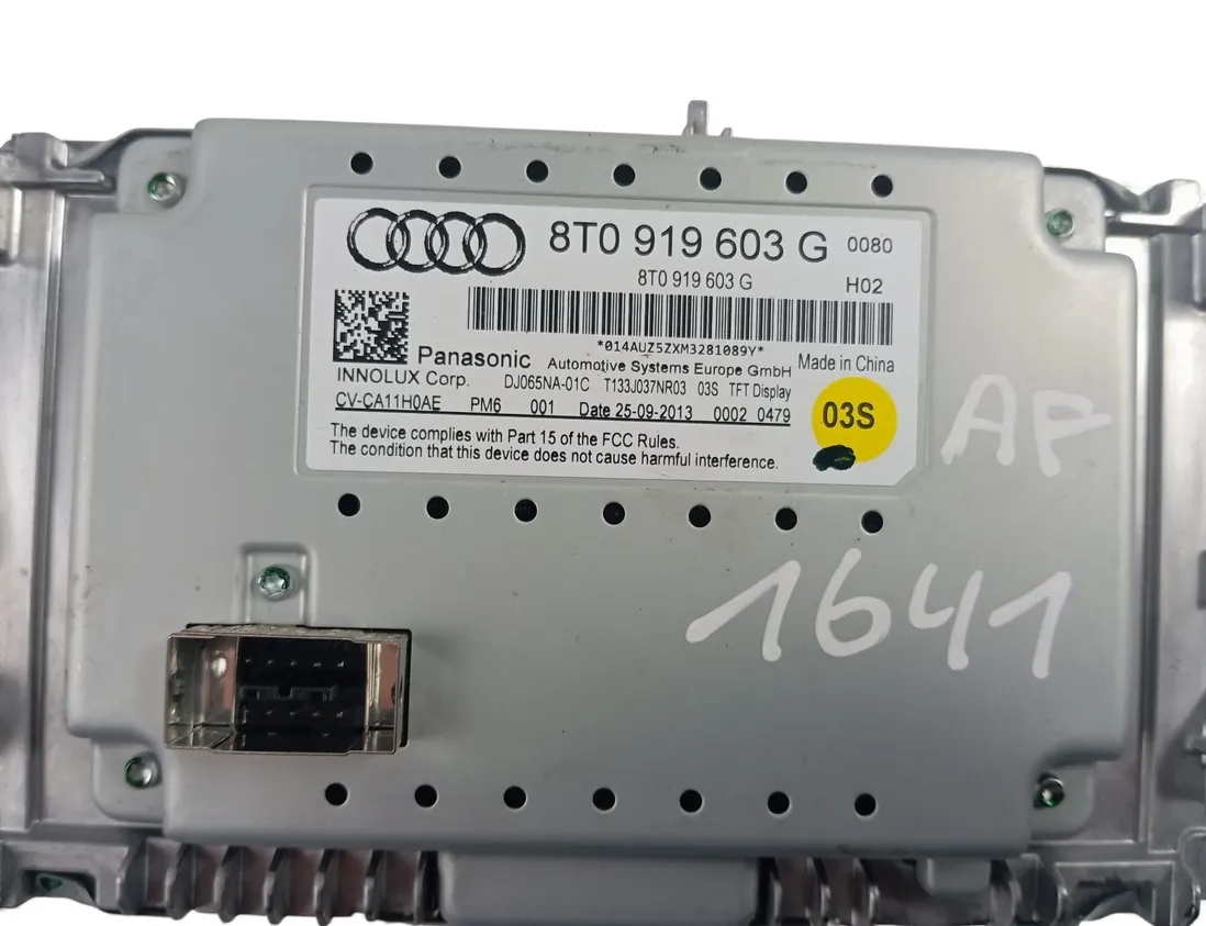 AUDI A5 8T (2007-2016) Info Display 8T0919603G 33196693