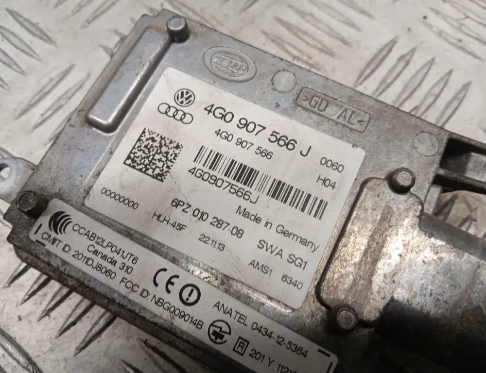 AUDI A7 C7/4G (2010-2020) Kontrollmodul för döda vinkeln 4G0907566J 33447364