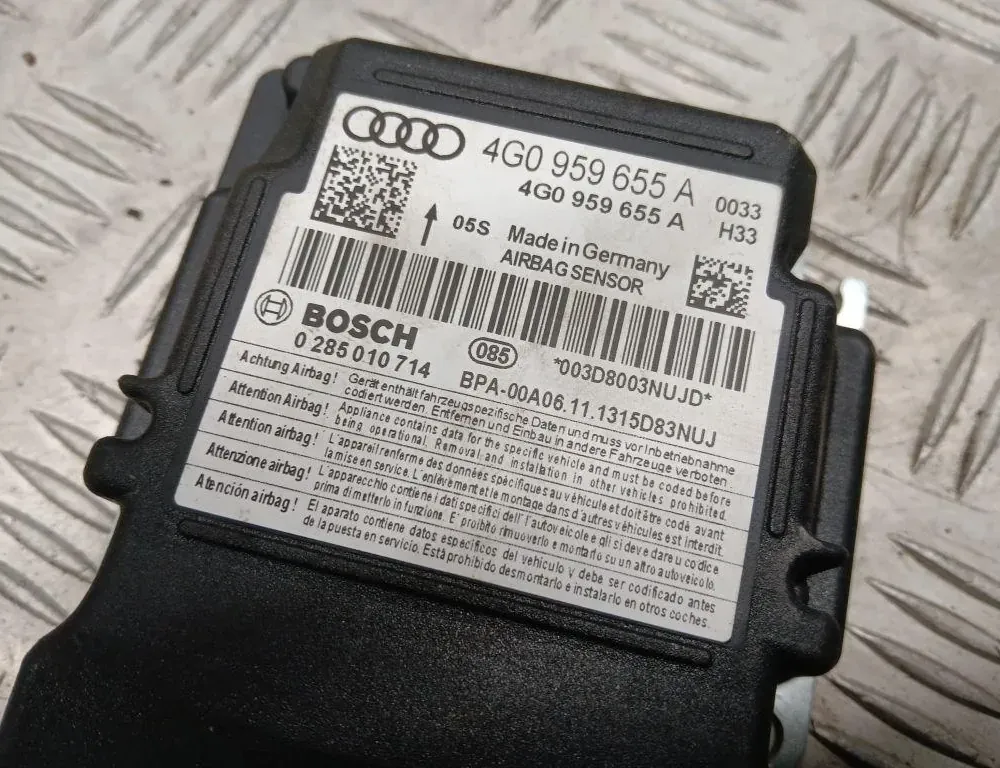 AUDI A7 C7/4G (2010-2020) SRS kontrollenhet 4G0959655A 33447371