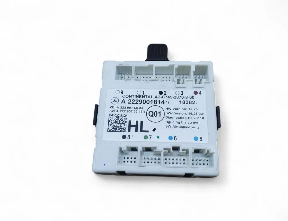 MERCEDES-BENZ GLC X253 (2015-2024) Styrenhet för bakre höger dörr A2229001814 33458109