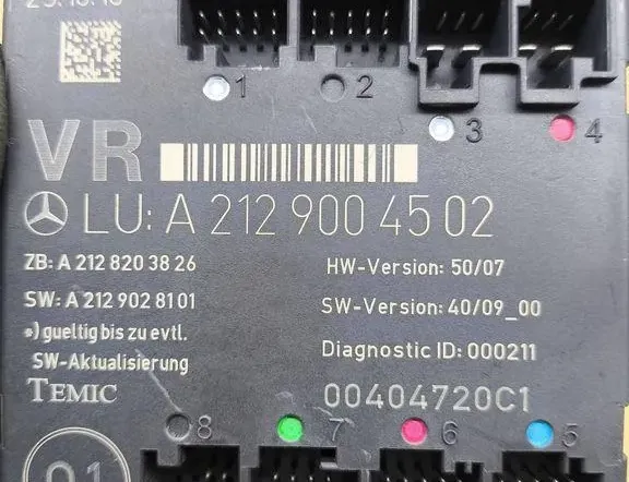 MERCEDES-BENZ E-Class W212/S212/C207/A207 (2009-2016) Vänster främre dörrkontrollenhet A2129004502,A2128203826 33127641