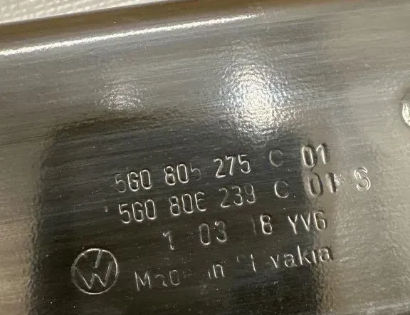 VOLKSWAGEN Golf 7 generation (2012-2024) Andra motorrumsdelar 10318Y,5G0805275C 33161253