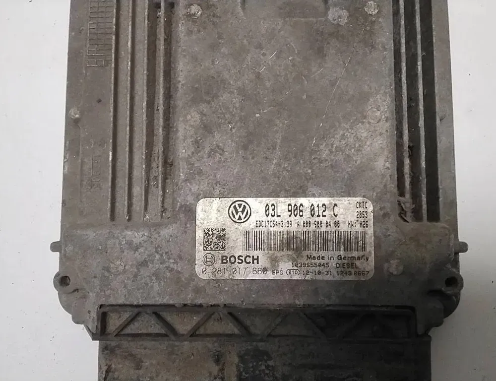 VOLKSWAGEN Crafter 1 generation (2006-2016) Motor ECU Set 03L906012C 33394277