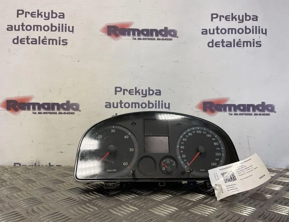 VOLKSWAGEN Caddy 3 generation (2004-2015) Hastighetsmätare A2C53023102 31608298