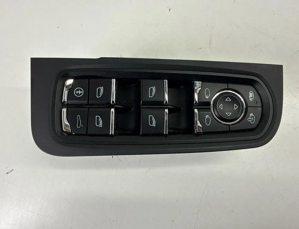 PORSCHE Cayenne 958 (2010-2018) Vänster bakdörr fönsterkontrollbrytare 7PP959858M 34985283