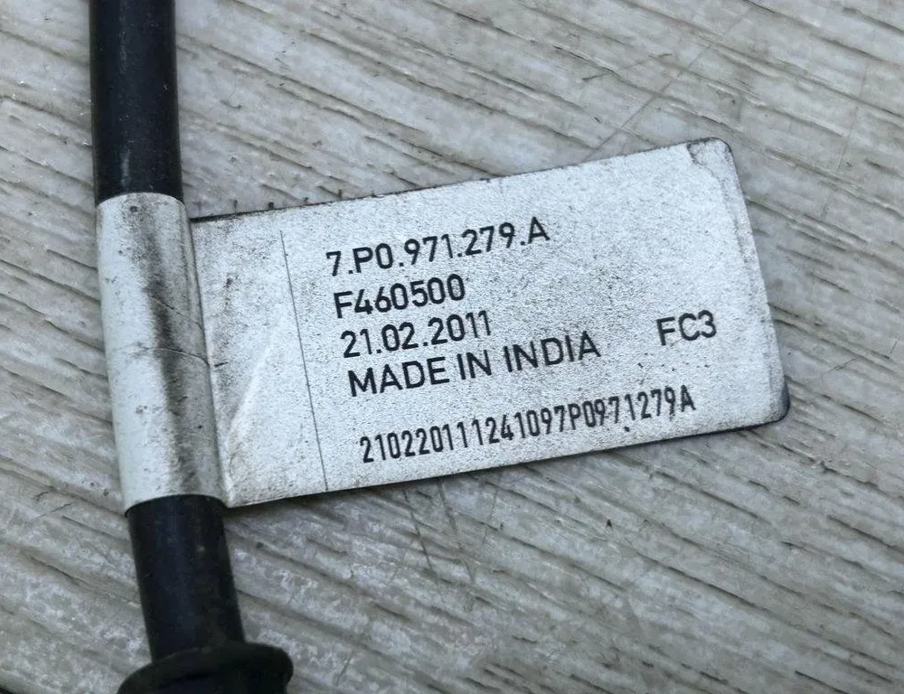 PORSCHE Cayenne 958 (2010-2018) Främre vänster ABS-sensor 7P0971279A 31418535