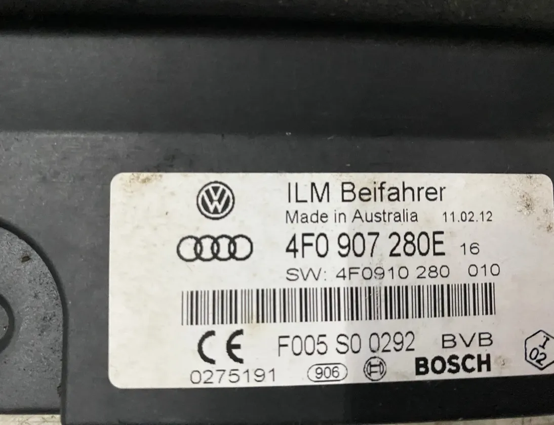 AUDI Q7 4L (2005-2015) Strömfördelningslåda 4F0907280E 33508113