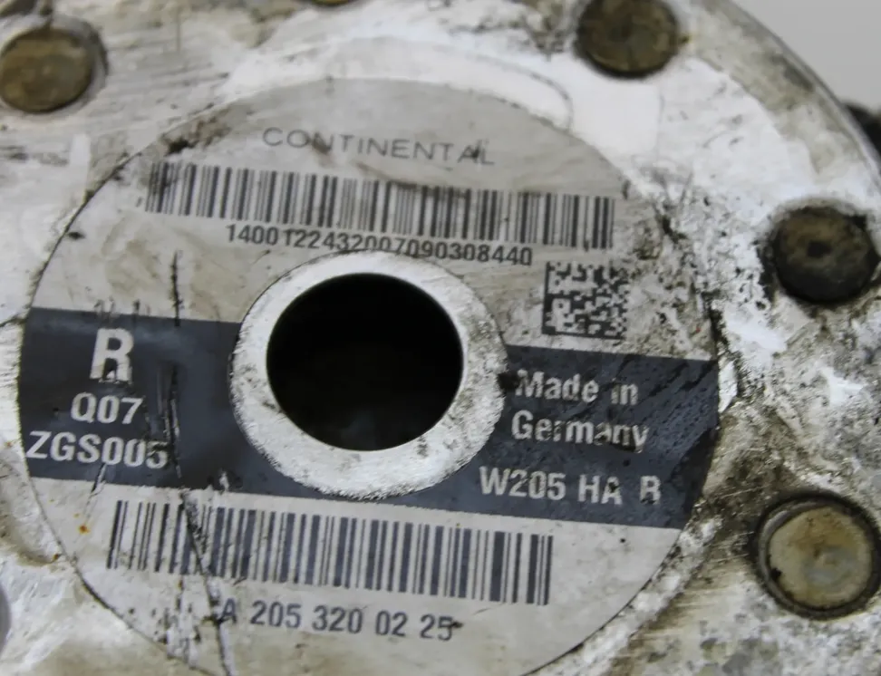 MERCEDES-BENZ EQC 1 generation (2018-2023) Bakre höger luftfjädringskudde A2053200225 34987614