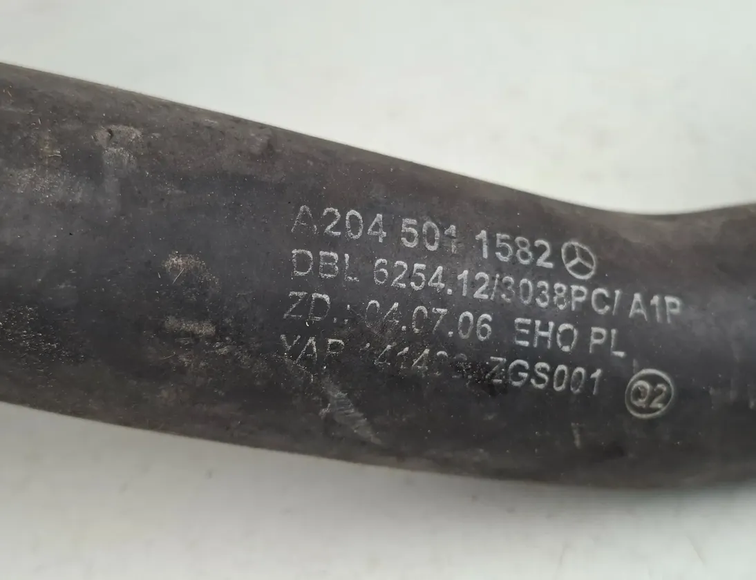 MERCEDES-BENZ E-Class W212/S212/C207/A207 (2009-2016) Kylvätskeslangrör A2045011582 33121591