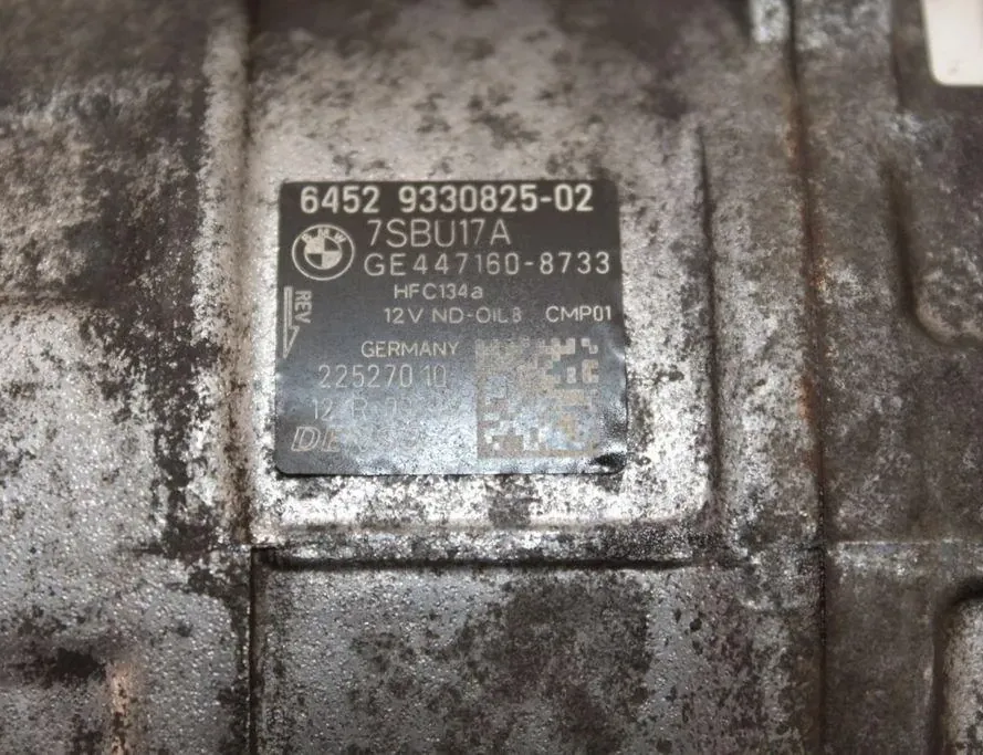 BMW 3 Series F30/F31 (2011-2020) Luftkonditioneringspump 9330825 33279117