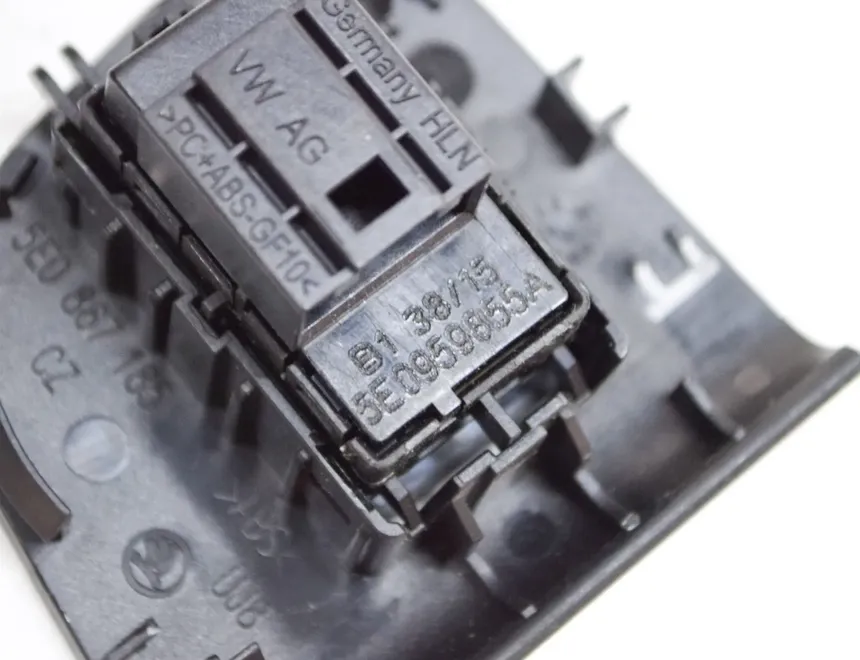 SKODA Octavia 3 generation (2013-2020) Vänster främre dörrfönsterbrytare 5E0867185,5E0959855A 14554030