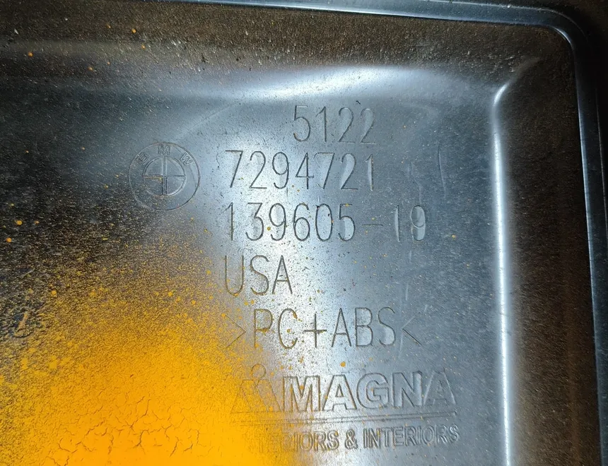 BMW X5 F15 (2013-2018) Bakre vänster stötfångarfäste 7294721 30348929