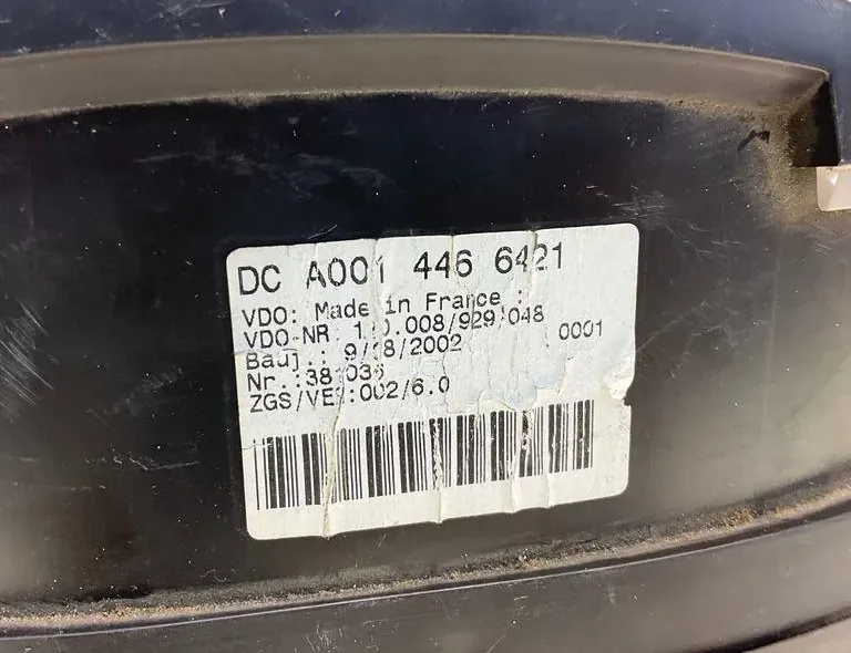 MERCEDES-BENZ Sprinter 1 generation (903) (1995-2006) Hastighetsmätare A0014466421 33344478