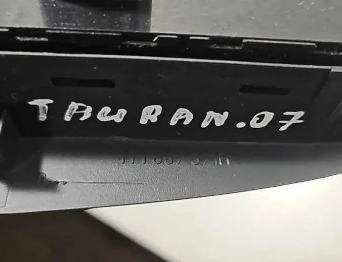 VOLKSWAGEN Golf 6 generation (2008-2015) Vänster främre dörrfönsterbrytare 1K4959857B,1K4959857CREH 34691236