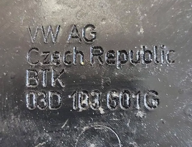 VOLKSWAGEN Polo 5 generation (2009-2017) Oljepanna 03D103601G 33511412