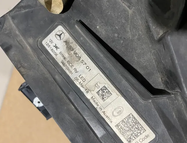 MERCEDES-BENZ GLC Coupe C253 (2016-2019) Fram vänster strålkastare A2539065701 34984988