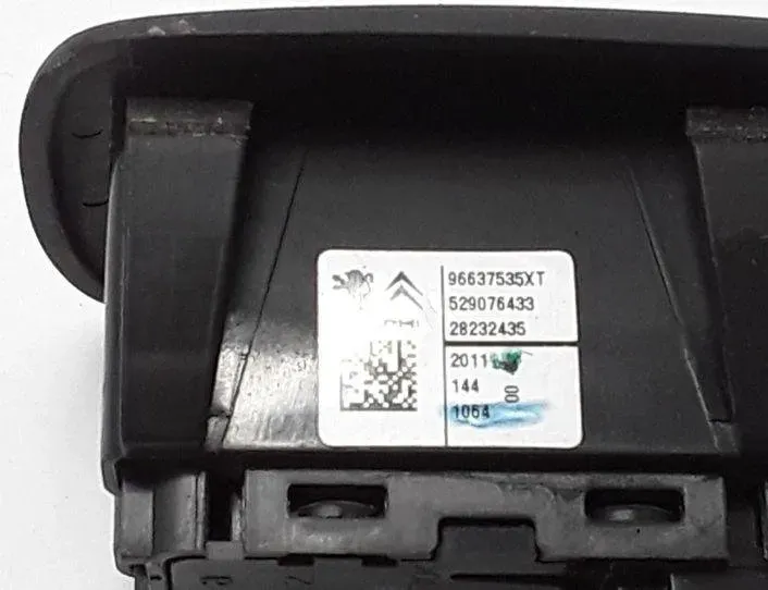 CITROËN C3 2 generation (2009-2016) Vänster främre dörrfönsterbrytare 96637535,529076433,96637535XT 20741551