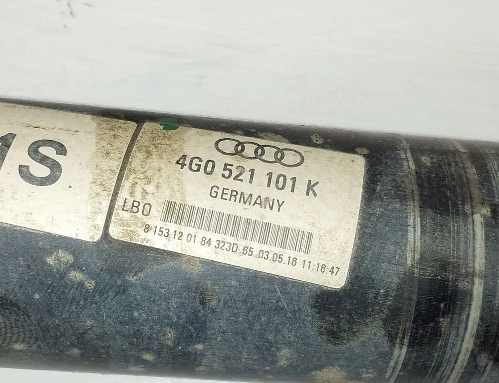 AUDI A6 C7/4G (2010-2020) Kardanaxel 4G0521101K 33348499