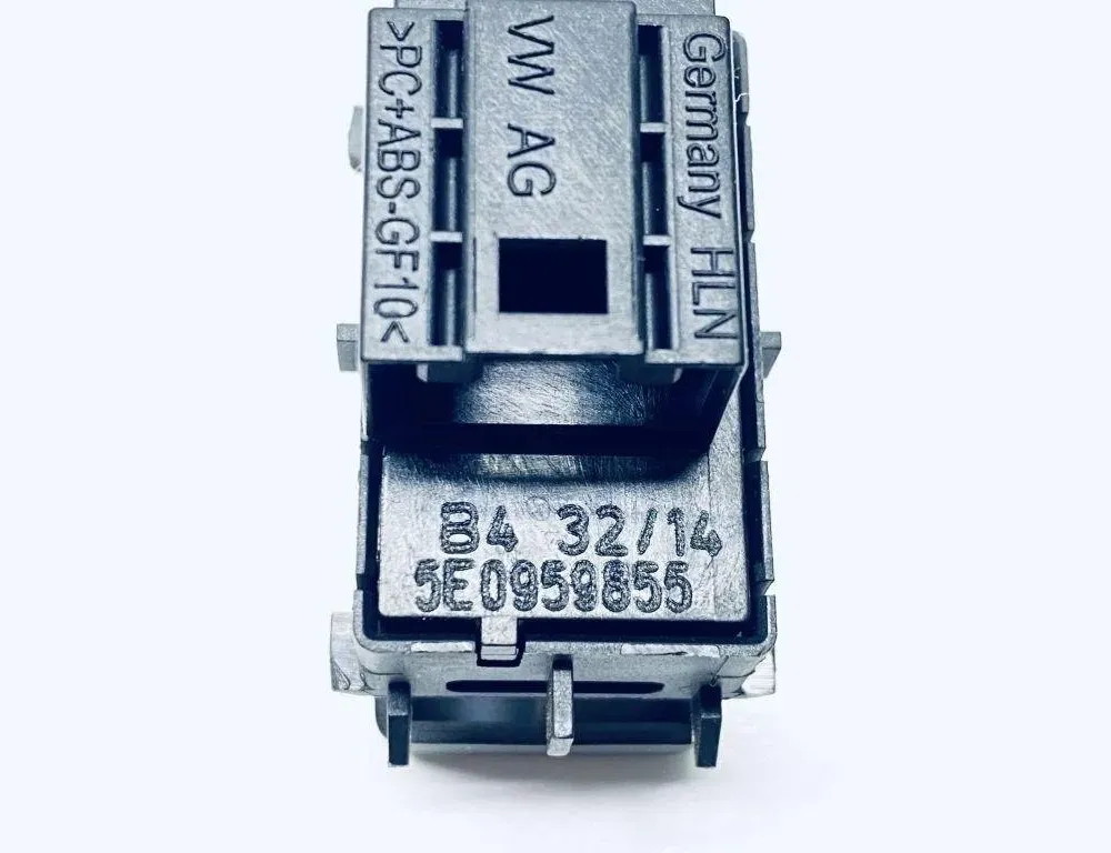 SKODA Octavia 1 generation (1996-2010) Vänster främre dörrfönsterbrytare 5E0959855 30678880