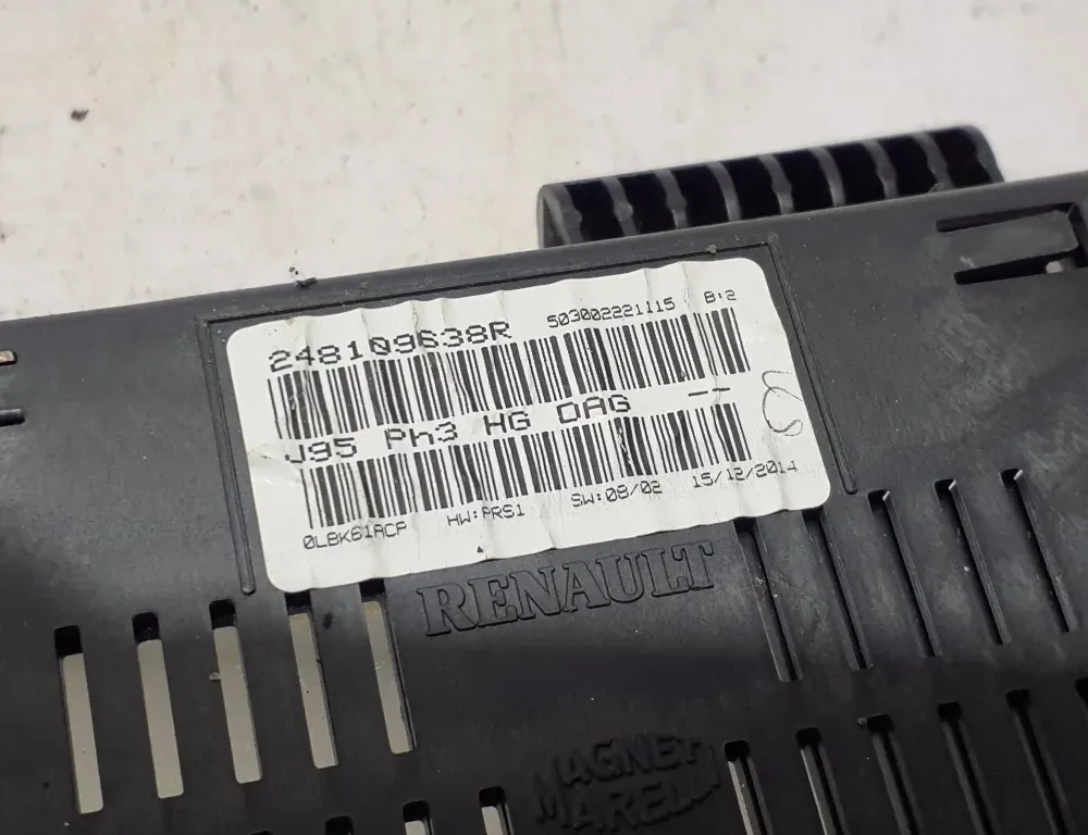 RENAULT Scenic 3 generation (2009-2015) Hastighetsmätare 248109638R 33486555