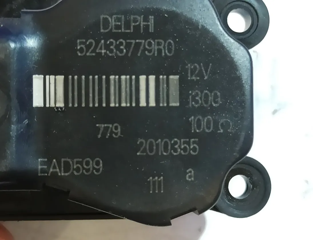 SAAB 9-5 2 generation (2010-2012) Luftkonditionering Luftflödesventilmotor 13372987,52433779RO,92215208 14196747