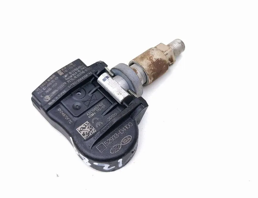 KIA Niro 1 generation  (2016-2022) Däcktryckssensor 52933D4100 33550573