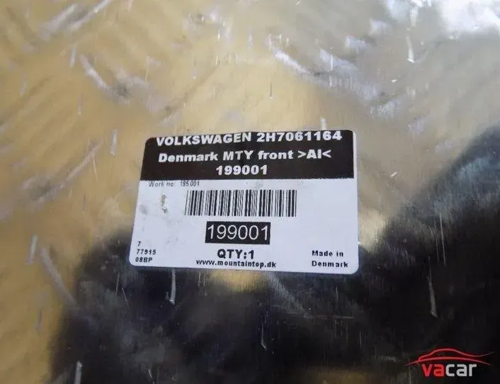 VOLKSWAGEN Amarok 1 generation (2010-2022) Andra trimdelar 2H7061164 27461701