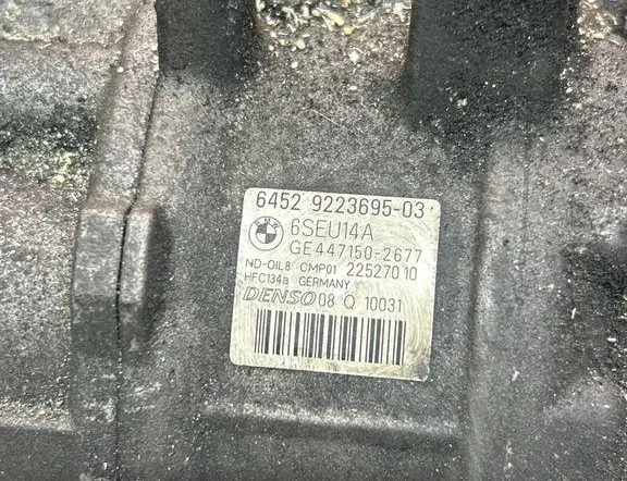 BMW 3 Series F30/F31 (2011-2020) Luftkonditioneringspump 9223695 33384906