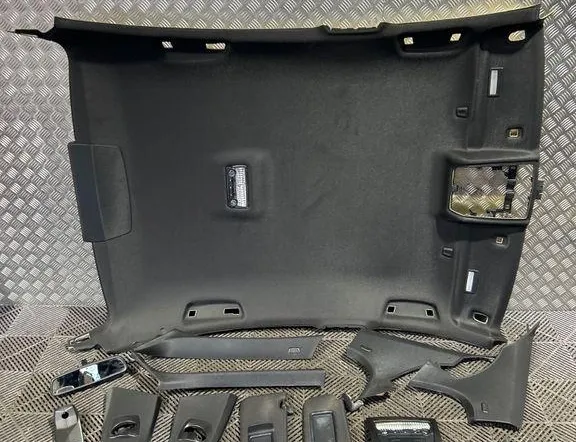 BMW 5 Series F10/F11 (2009-2017) Black Roof Liner Set 8038177 34986165