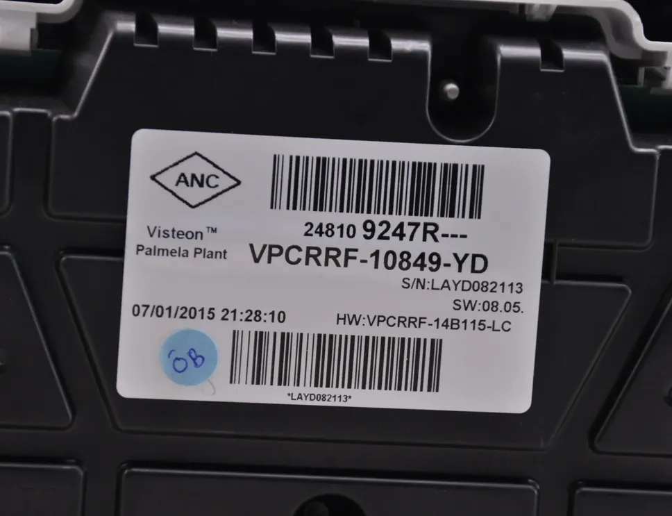 RENAULT Clio 4 generation (2012-2020) Hastighetsmätare 248109247R 33356990